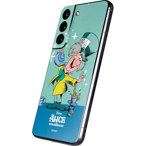 Disney Alice in Wonderland Mad Hatter Tea Party Galaxy S22 Skin